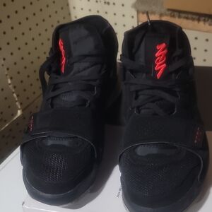 Jordan Black and Red Zion 2  Athletic Shoes